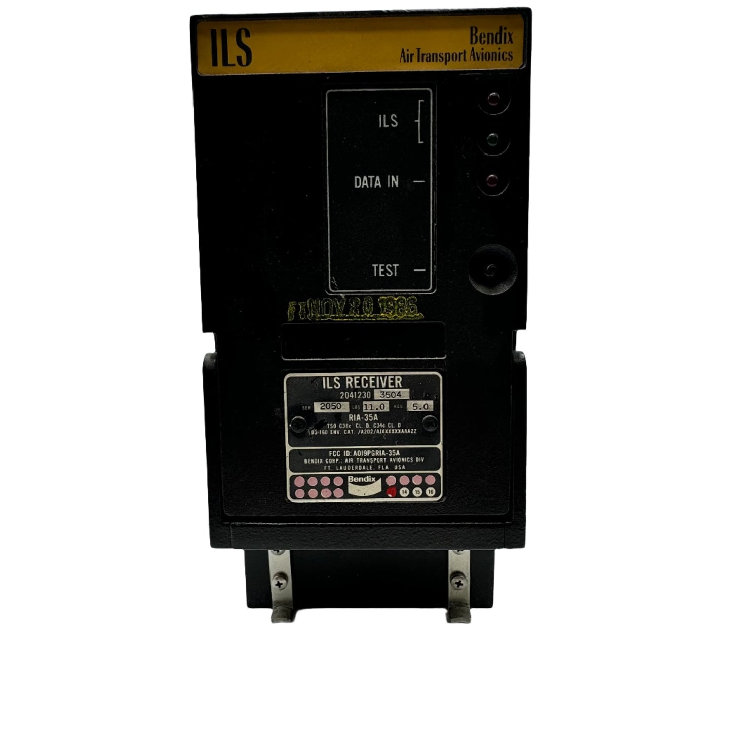 2041230-3504 ILS RECEIVER COND: SV