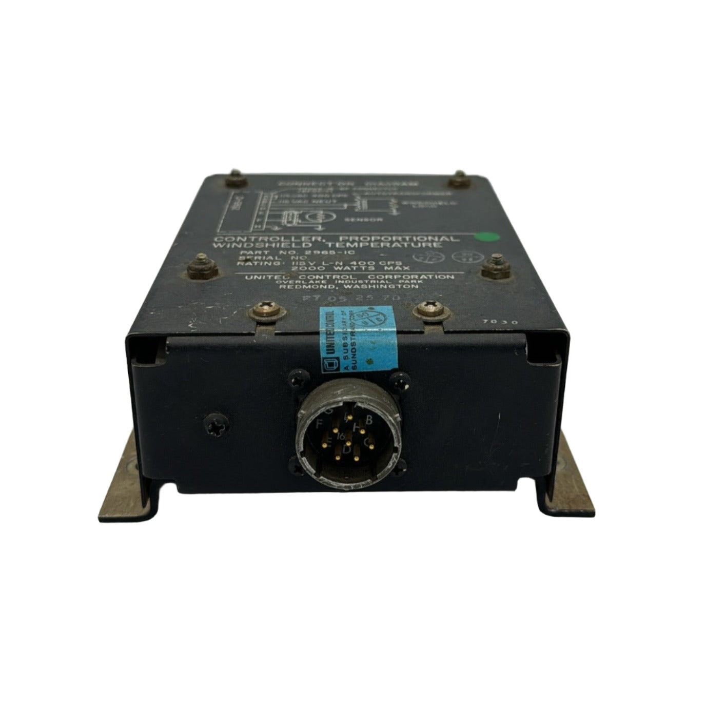 2965-IC WINDSHIELD TEMP CONTROLLER COND: SV