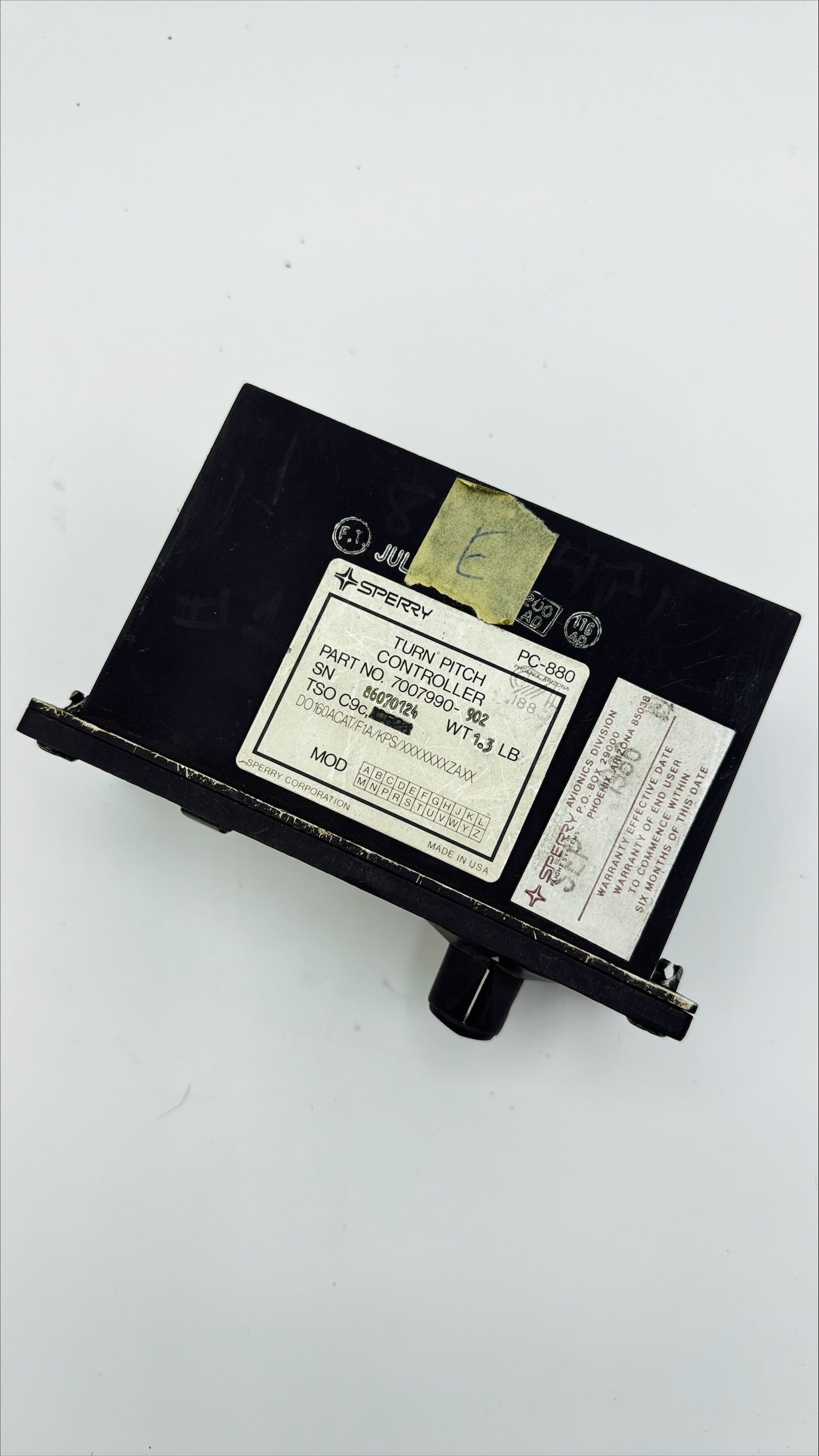 7007990-902 TURN PITCH CONTROLLER COND: SV