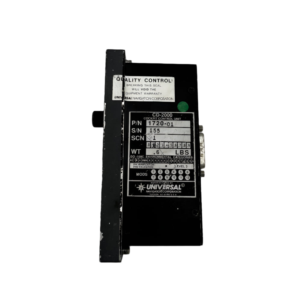 1720-01 COCKPIT CONTROL UNIT