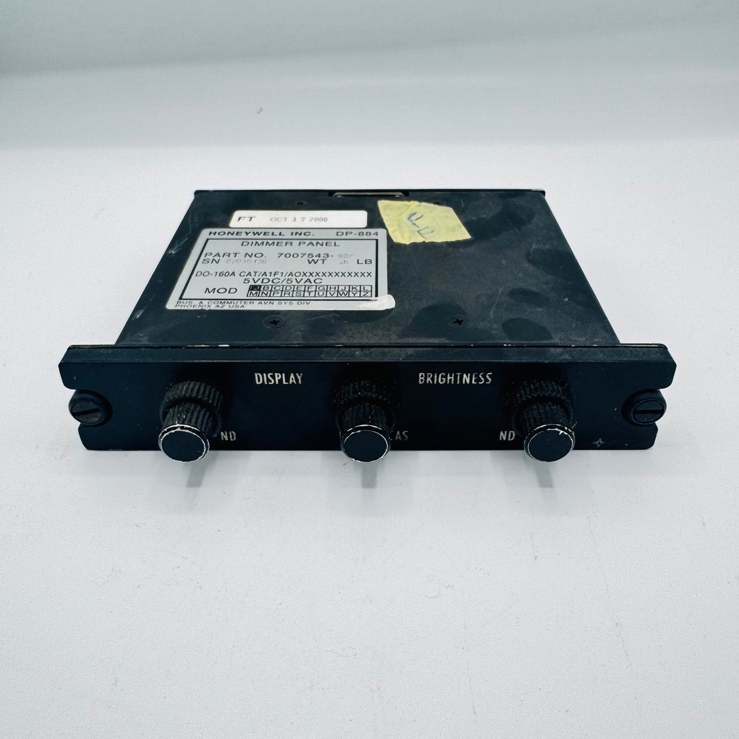 7007543-902 DIMMER PANEL