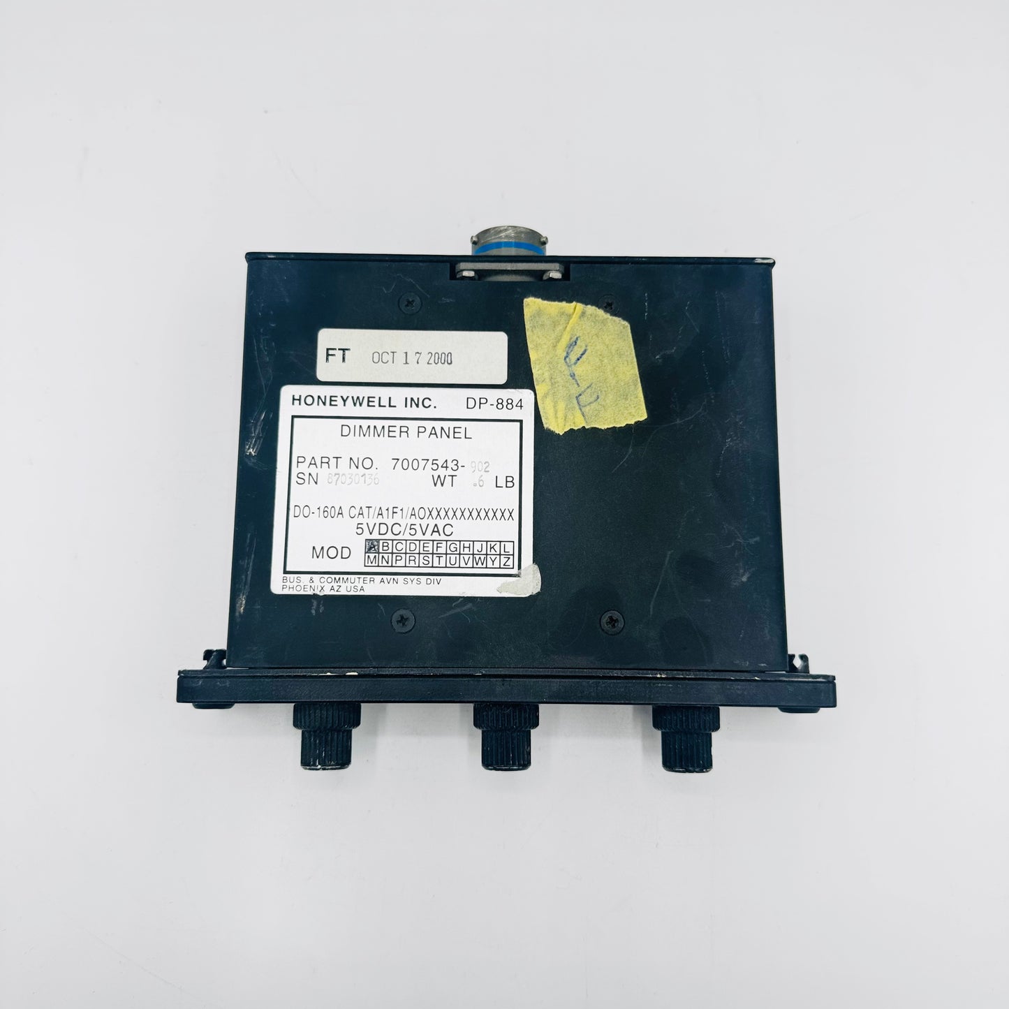 7007543-902 DIMMER PANEL