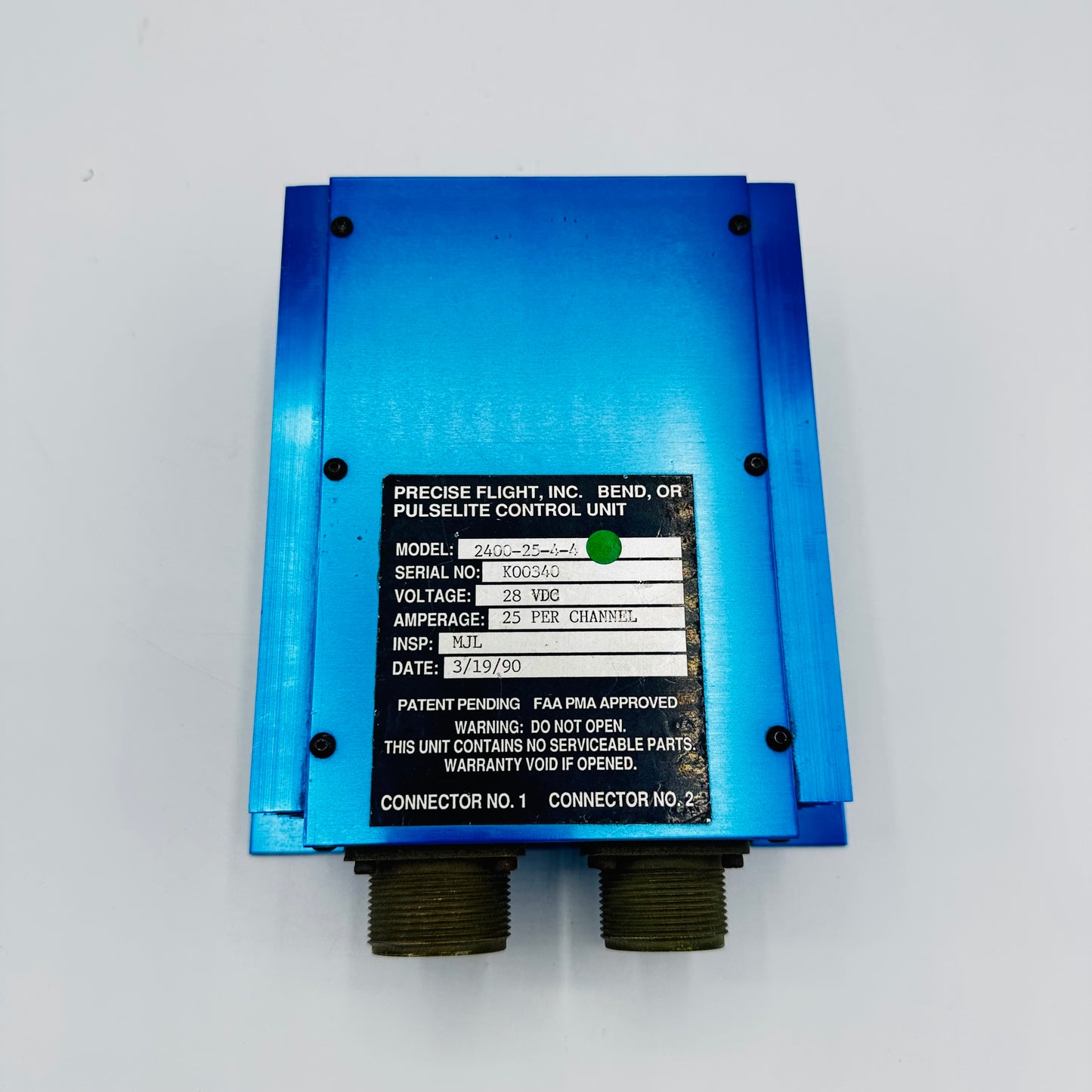 2400-25-4-4 PULSITE CONTROL UNIT