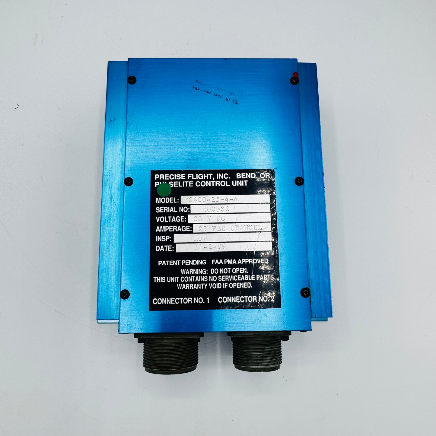2400-25-4-4 PULSITE CONTROL UNIT