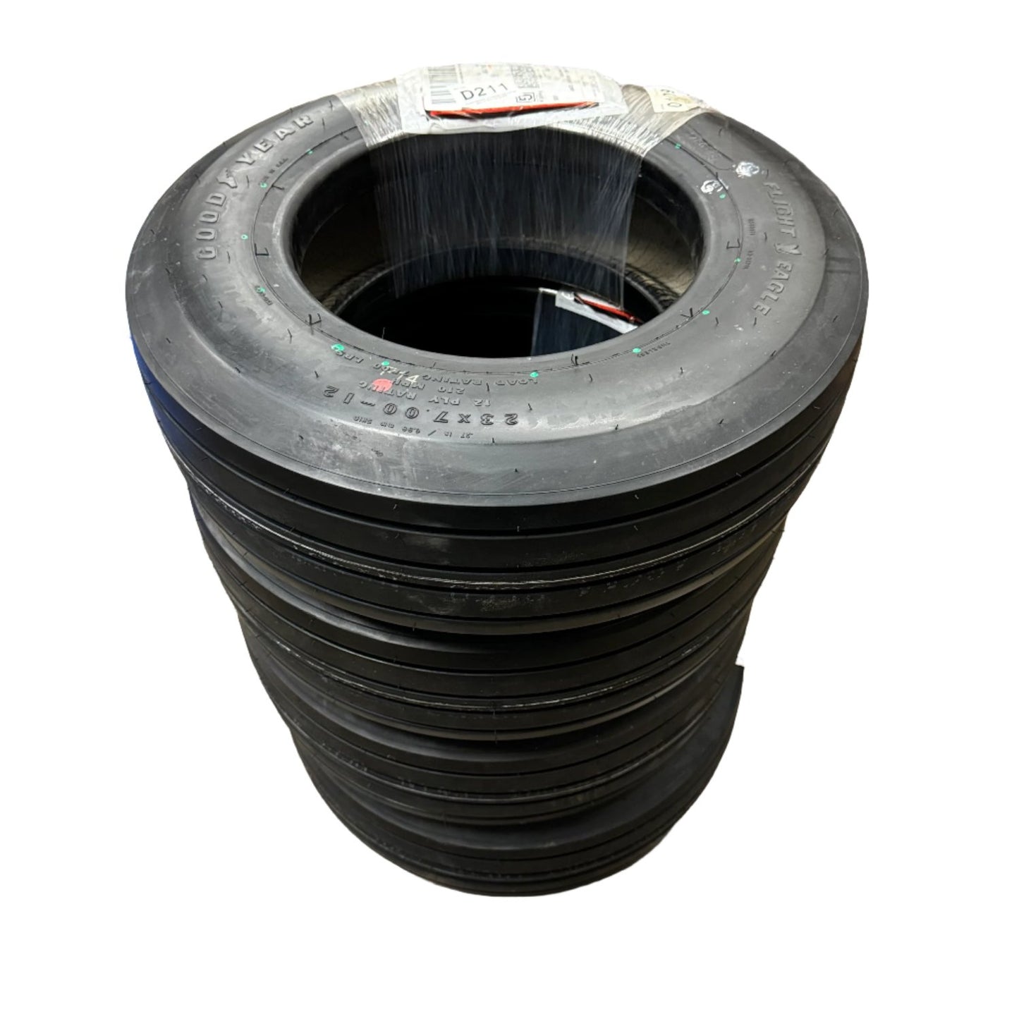 237K23-2 TIRE: 23X700-12-12,FLE,TL 210MPH,301-408-870