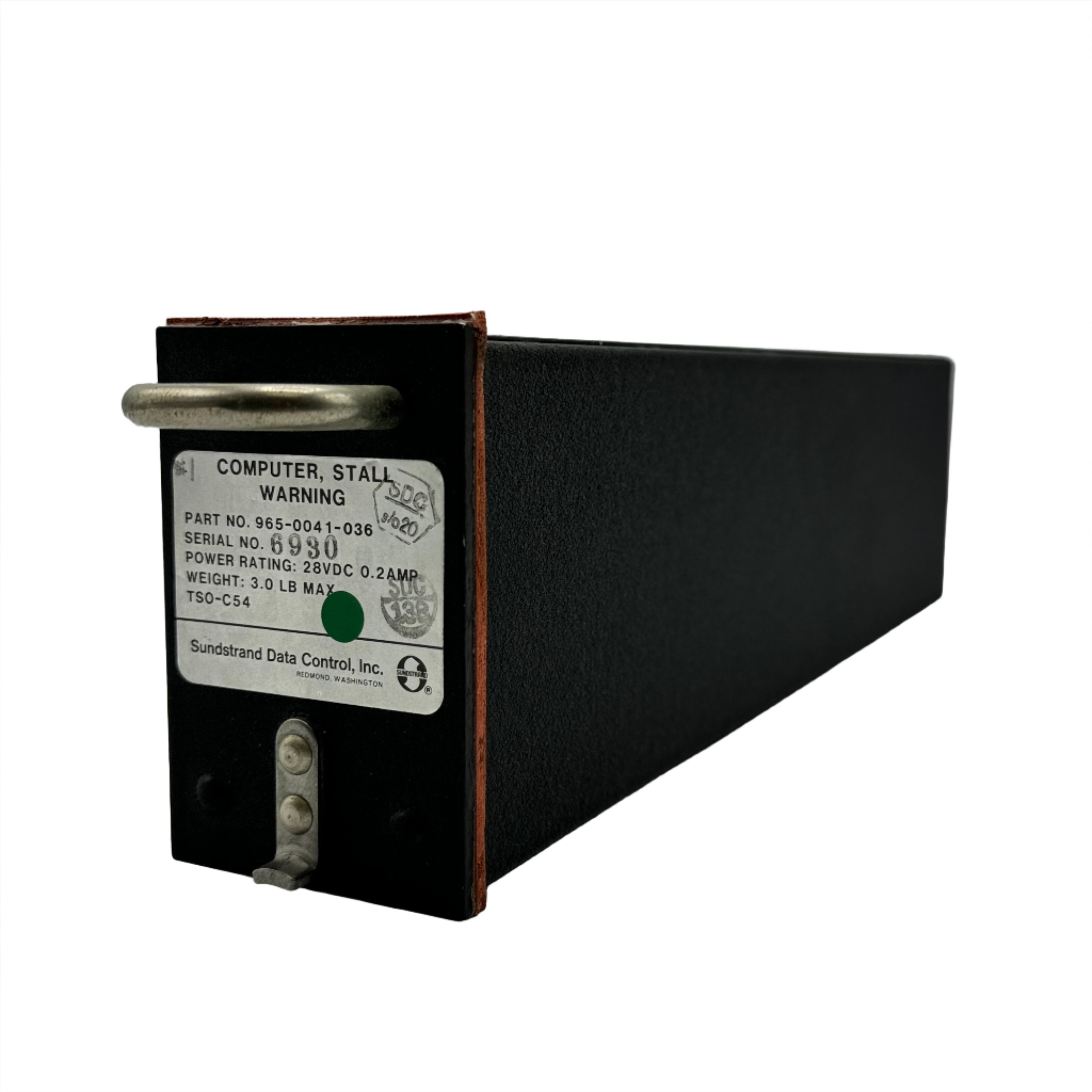 965-0041-036 COMPUTER, STALL WARNING – Avilist Corp