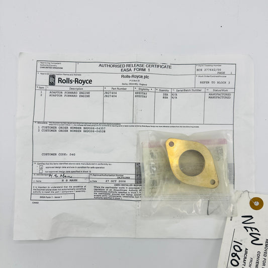 JR27404 ADAPTOR FORWARD ENGINE