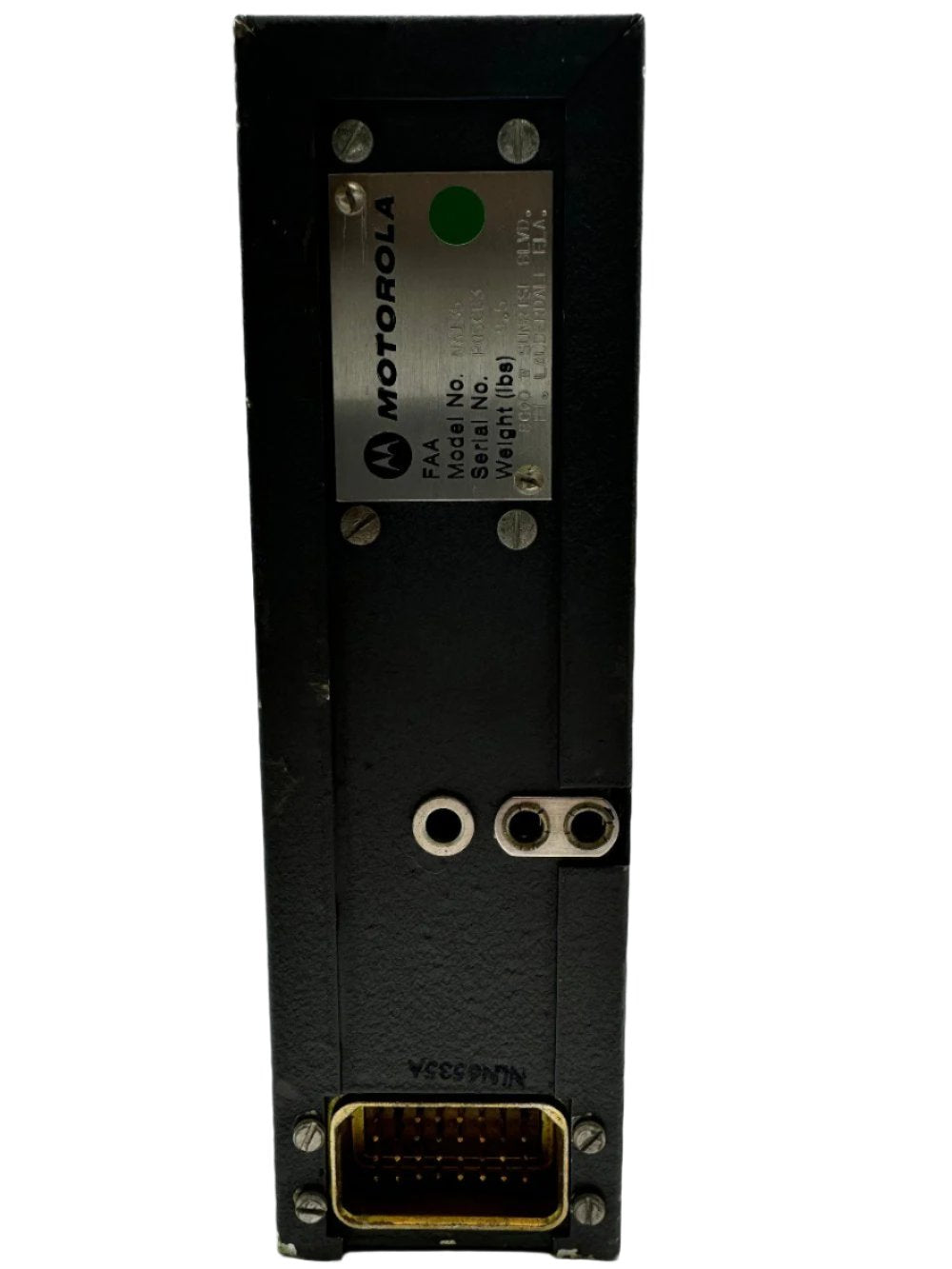 NA135 SELCAL DECODER MOTOROLA – Avilist Corp